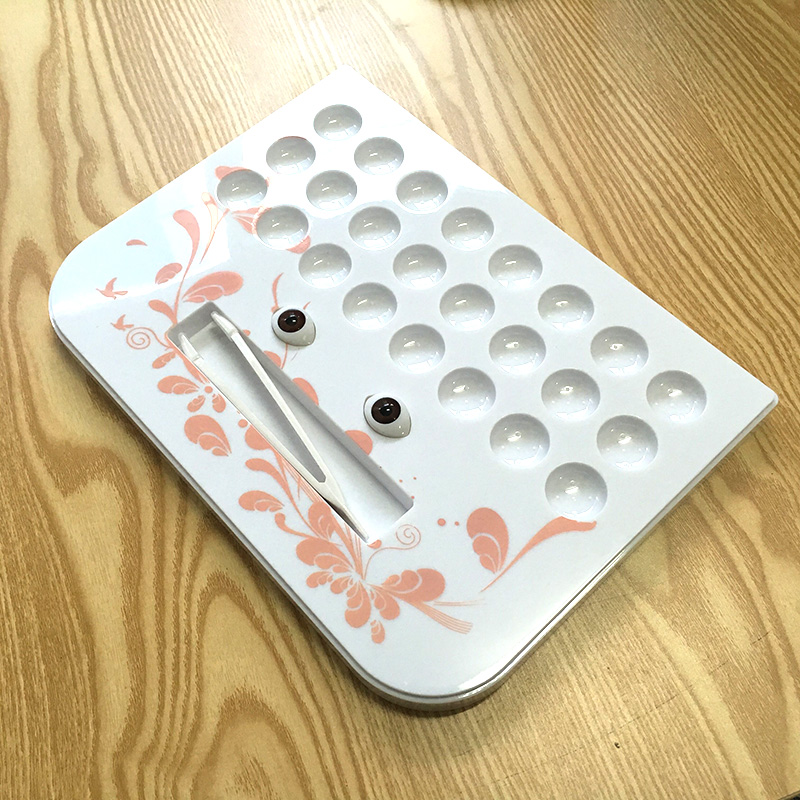 专业隐形眼镜大伴侣盒 多用功能展示盒收纳盒美瞳专业双联盒cs