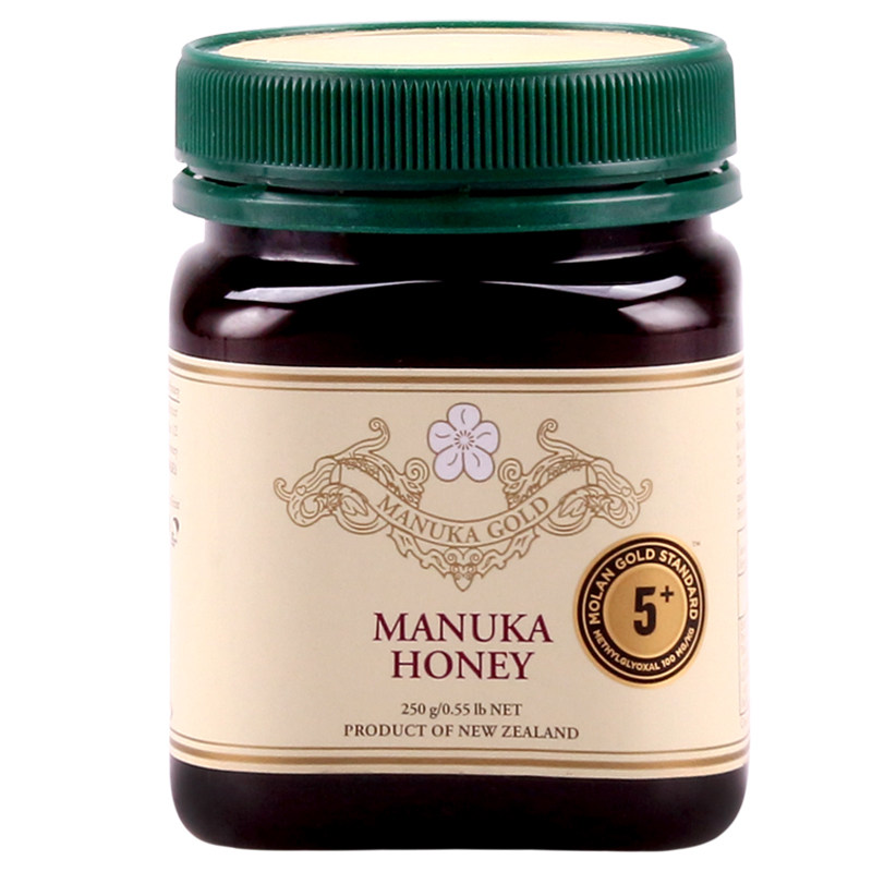【天猫超市】新西兰进口 Manuka Gold 黄金麦卢卡蜂蜜5+ 250g