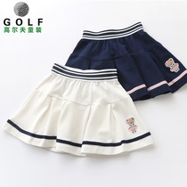 Golf children's clothing children's clothing 2021 summer clothing new golf skirt girls golf sports children's skirt