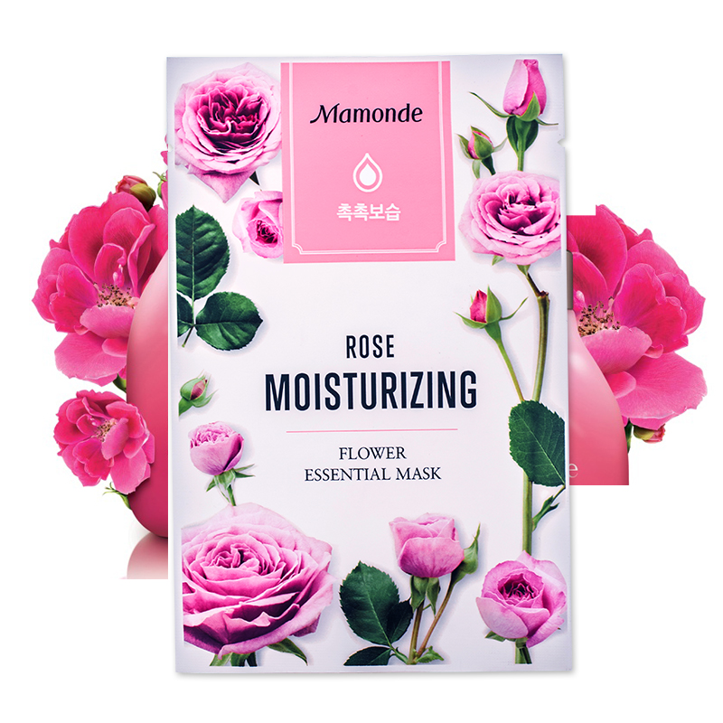 Mamonde/梦妆蔷薇保湿润泽面贴膜20ml 面膜贴春夏补水 收缩毛孔