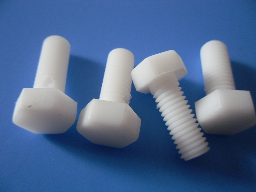 (M6*10-M6*80) PP screws Outer hexagonal screws hexagonal screws PP nuts Anti-corrosion screws