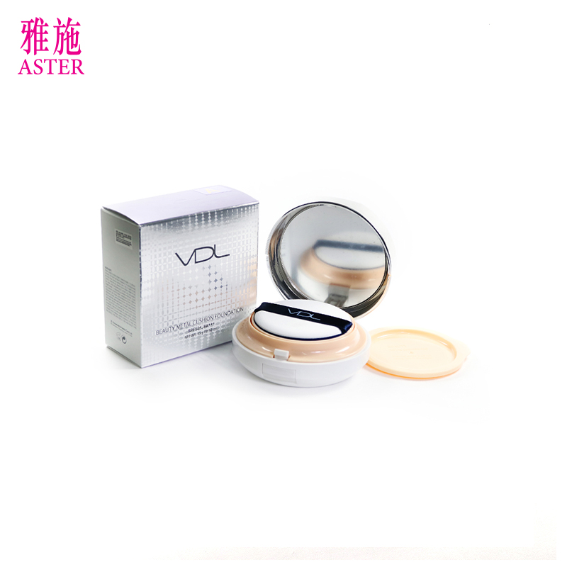 VDL 保湿遮瑕防晒美妆金属气垫粉底15g SPF 50+/PA+++