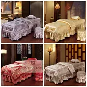 Giá rẻ bông bedspread lanh vẻ đẹp vẻ đẹp Tencel massage denim jacquard vẻ đẹp có thể được tùy chỉnh - Trang bị tấm