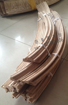 Manufacturer set to make various elbow bent arched arched wood lines to decorate solid wood line water curia oak etc.