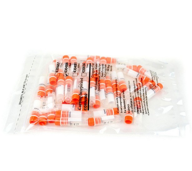 康宁corning 430488 1.8/2.0ml可立内旋冻存管 冷冻管 50支/包