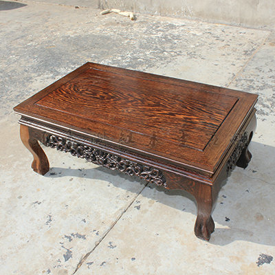 Redwood Table Chicken Wing Solid Wood Table Table Tatami Table Small Tea Table Short Tea Table