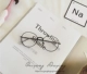 Sydney với kính tròn nghệ thuật retro viền đen kính phẳng khung kim loại lớn là gọng kính cận thị mỏng nam nữ