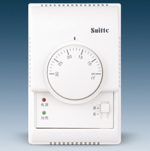 8805 High power knob electronic temperature controller ground heating electric heating film temperature-controlled switch intelligent temperature control 25A