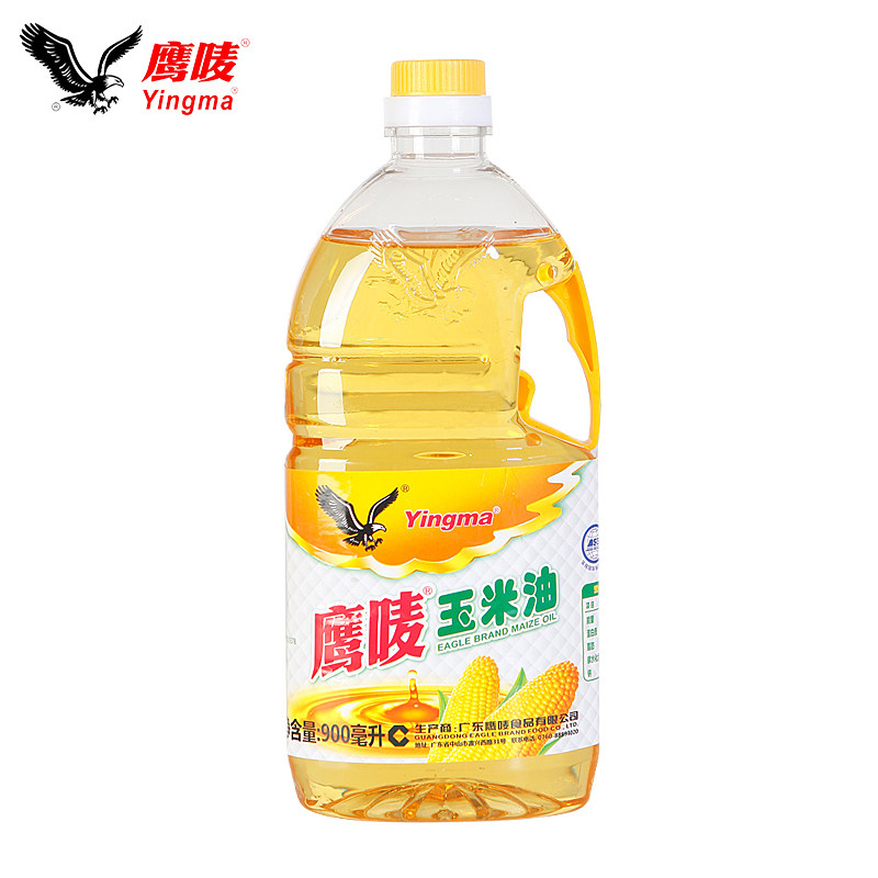 【天猫超市】鹰唛玉米食用油900ml/瓶