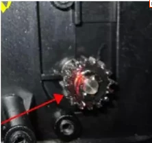 TSC TTP 244 plus 243E 342E barcoder printer Carbon band gear axis gear