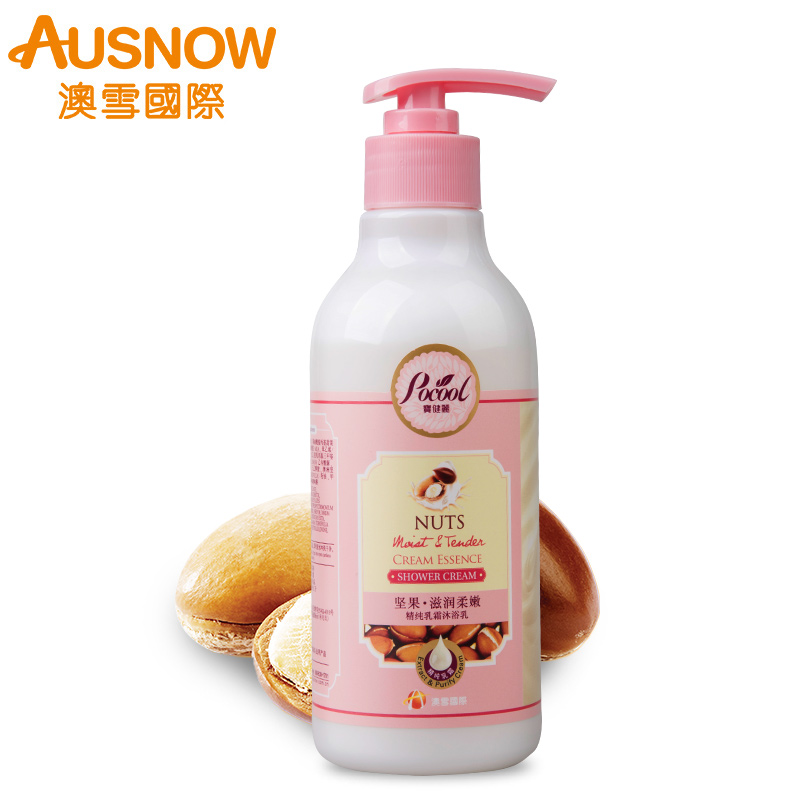 【天猫超市】澳雪 宝健丽精纯乳霜美肌沐浴乳350g(坚果)滋润柔嫩