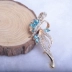 Authentic Rhinestone Crystal Brooch Brooch Hàn Quốc Phụ nữ Phù hợp với Cổ áo Cổ áo Pin Thời trang Quà tặng Miễn phí Vận chuyển - Trâm cài
