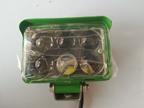 Green 3 inch square 6 bead car led truck spotlight spotlight super bright 12 volt 24V universal change edge