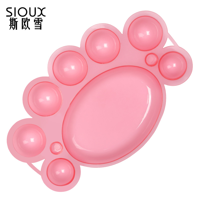 SIOUX美甲工具用品美甲脚丫调色盘 指甲彩绘甲必备用品 美甲专用