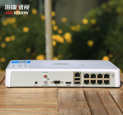 SeaConway view 8-way Internet digital film surveillance recorders with 8 Internet interface POE powered DS-7108N-SN P