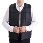 Mùa thu và mùa đông người mẫu trung niên áo vest cotton nam áo vest cotton người già ao ghi le