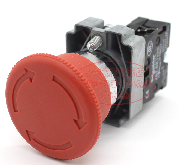 Schneider (Shanghai) mushroom head self-lock emergency stop switch XB2-BS542C XB2BS542C 1NC