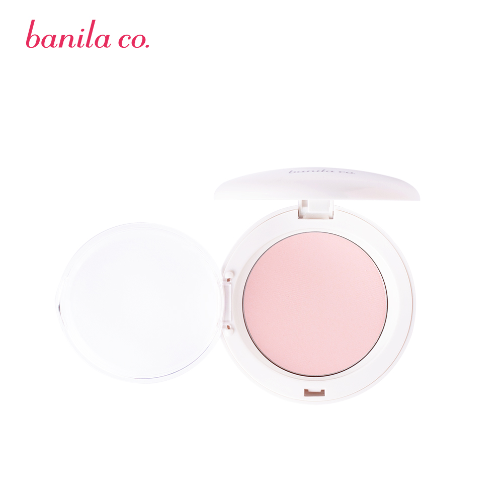 Banila CO/芭妮兰幻彩修颜定妆粉饼持久控油遮瑕 淡粉色韩国正品