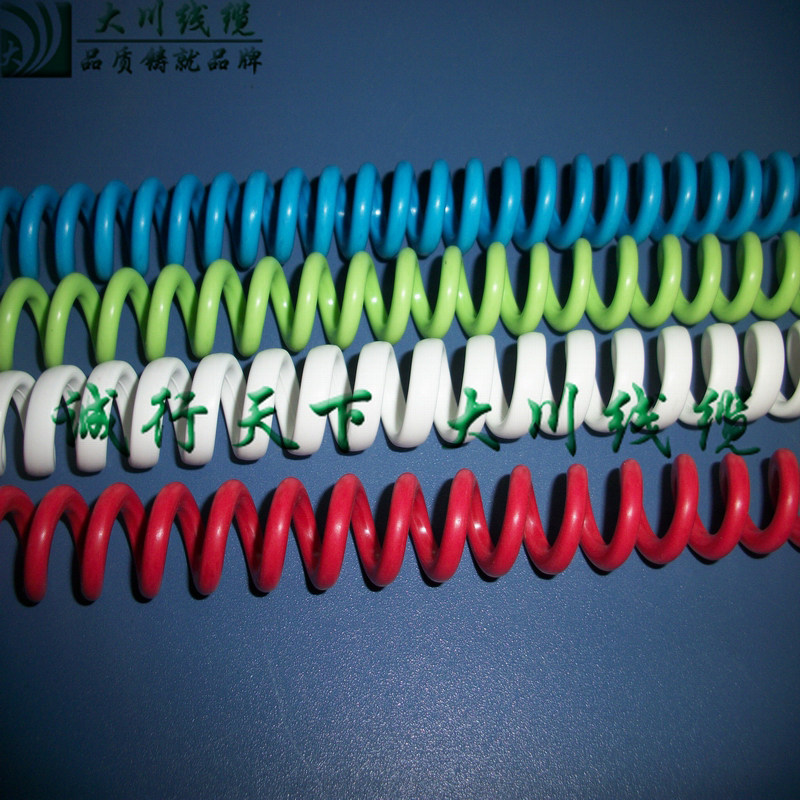 Supply PU helical spring wire