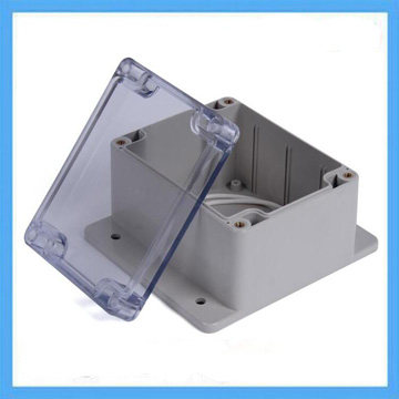 115 * 90 * 68 waterproof plastic meter housing F3-3T transparent cover with ear outdoor electrical splitting wire box