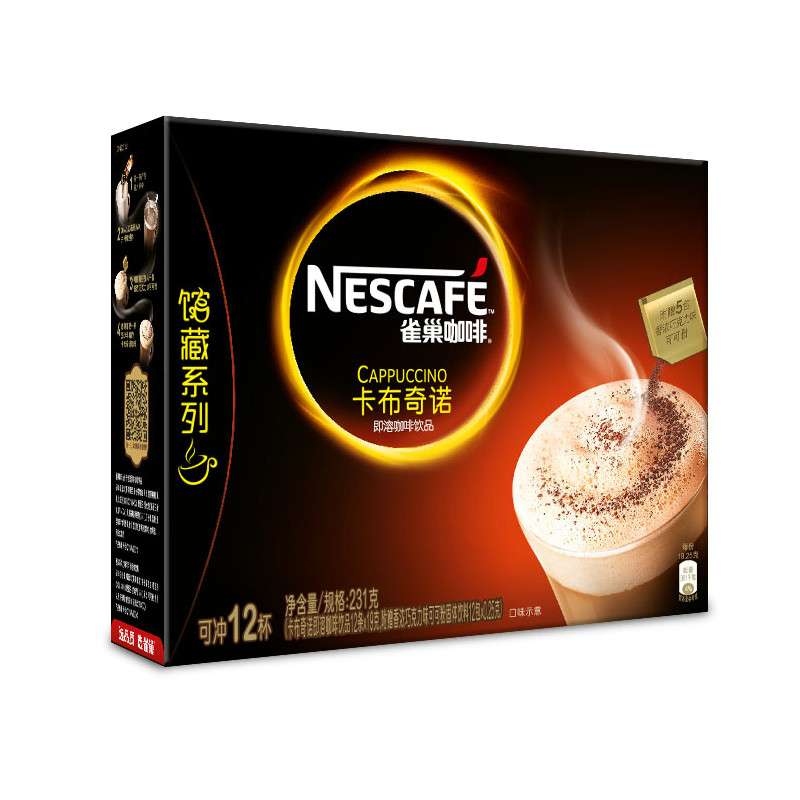 【苏宁易购】 雀巢咖啡 卡布奇诺咖啡 231g