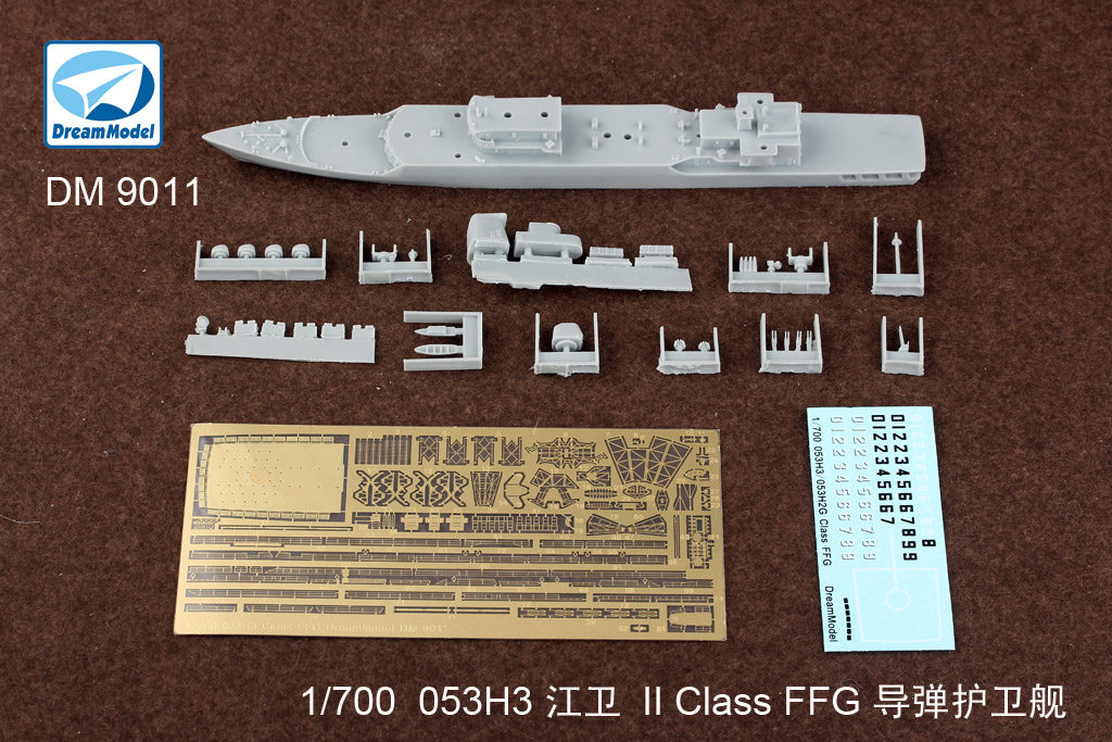 Dream Model DM9011 1 700 Chinese Navy Jiangsu II Missile Front 053H3 Class FFG