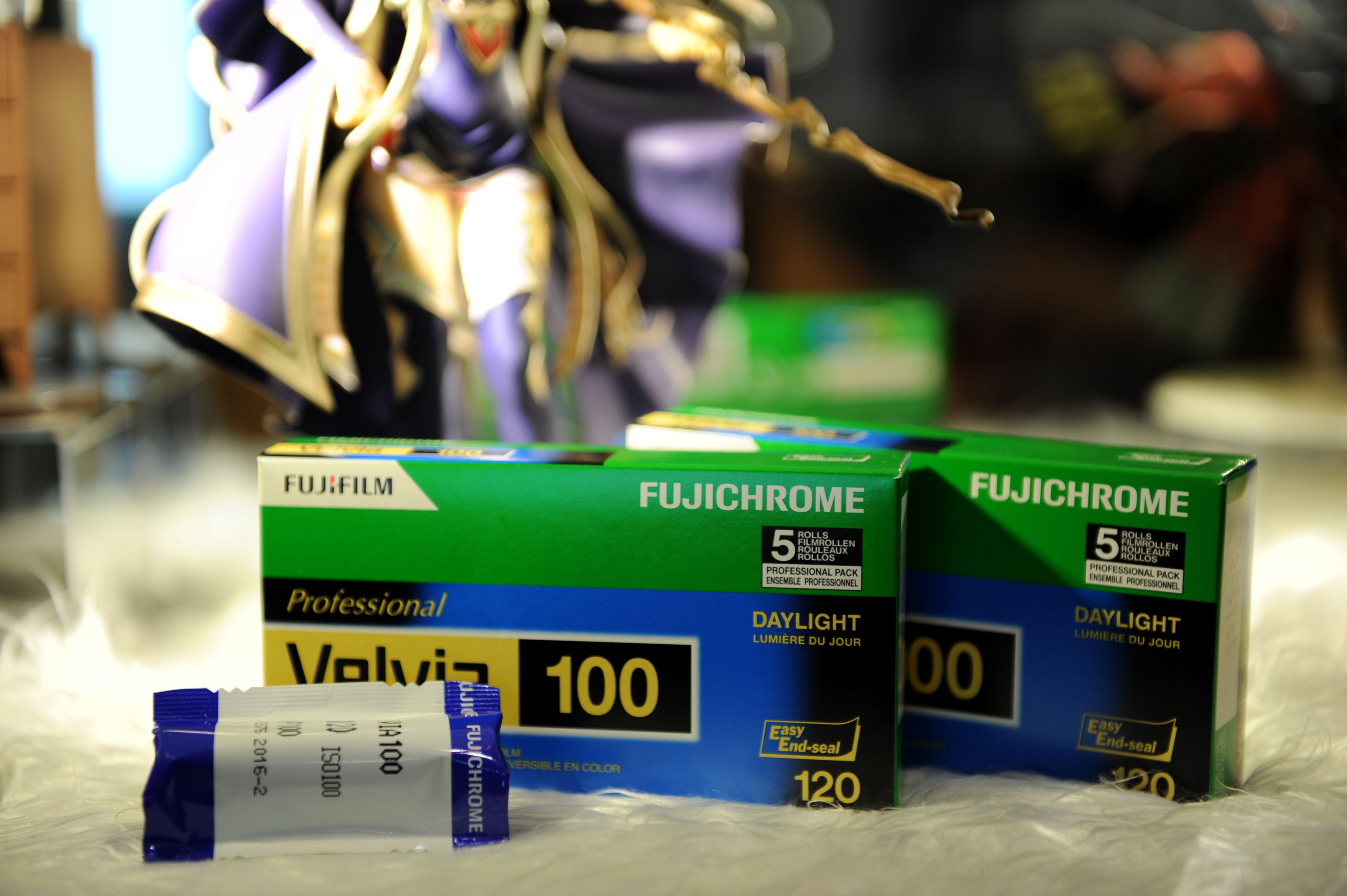 Spot Fuji RVP100 Reverse 120 Film VEIVIA 100 Professional main film May 2022