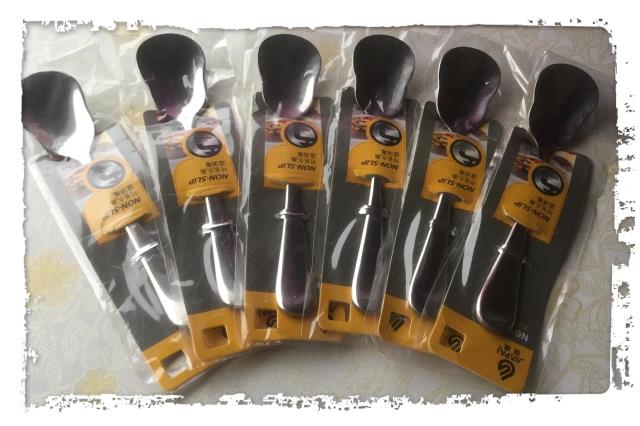 Canine stainless steel dessert yogurt spoon ice cream ice-cream ice cream Children small spoon coffee stirring spoon toddler small tablespoon