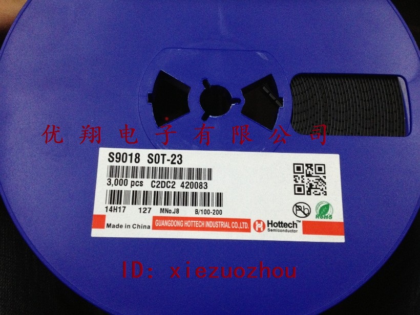 Pattern Triode 9018 S9018 J8 SOT-23 package 100 = 5 yuan