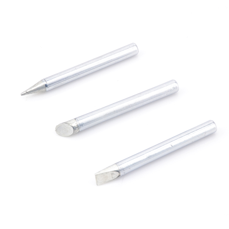 Yellow flower external heat electric iron head 80W 100W horseshoe sloped head flat head HS-80A 100A