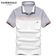 Mark Huafei ngắn tay T-Shirt nam polo shirt Slim xu hướng thời trang 2016 mùa hè mới ngắn tay t-shirt