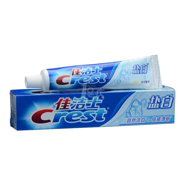 佳洁士盐白牙膏 清凉薄荷 90g