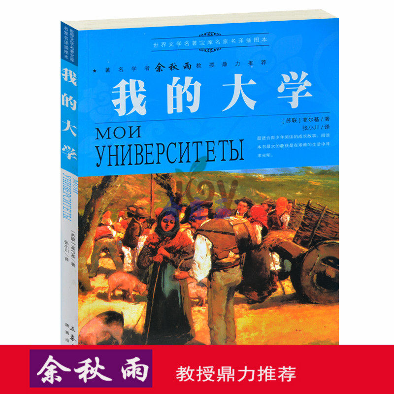 天猫正版】我的大学/余秋雨推荐世界文学名著外国小说中小学生课外书籍文学世界名著青少版书 包邮