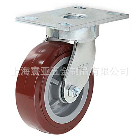 Wheels Keshun casters colson6 series impact-resistant polyurethane universal wheel Aoben Jiawei