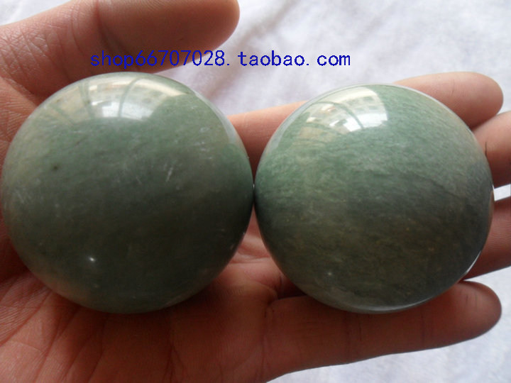 Natural Guizhou Cui elderly Tai Chi fitness ball hand ball jade hand turn ball hand piece health care hand play piece