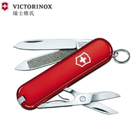Bản gốc chính hãng Vickers Swiss army dao 58mm mini model 0.6203 ngoài trời đa chức năng gấp Thụy Sĩ dao xếp