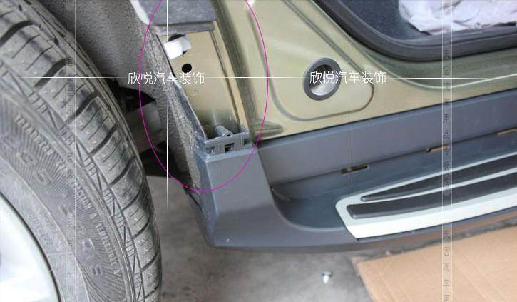 Suitable for Ford Maverick 13-17 rear fender wheel eyebrow trim strip rear wheel eyebrow corner pedal connector delivery