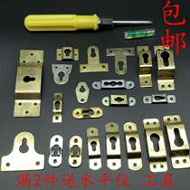 Photo frame adhesive hook hardware buckle cross stitch mounting adhesive hook Chinese painting oil painting back plate dark buckle picture frame big adhesive hook