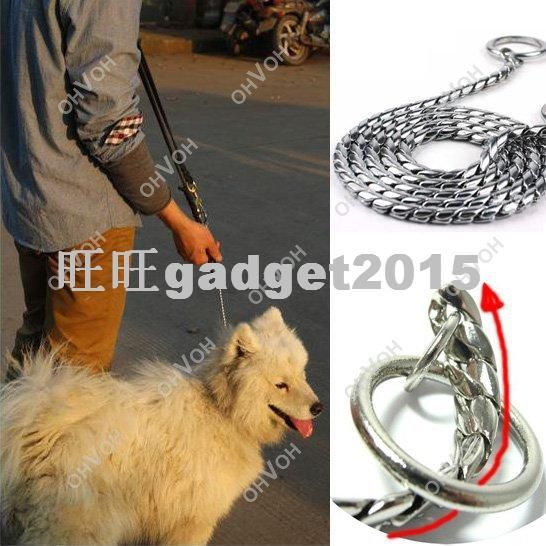 Training Dog Collars Snake P Choke Metal Chain Collar For Me