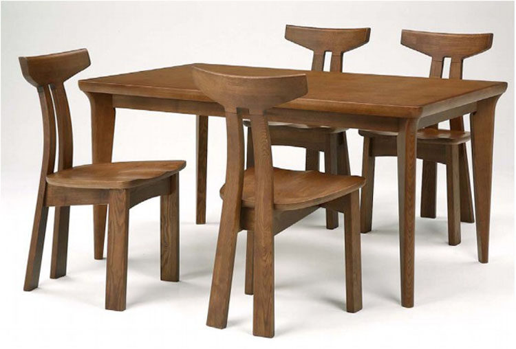 Modern Simple Wood Water Liu Liu Table International certified environmental furniture free formaldehyde health furniture