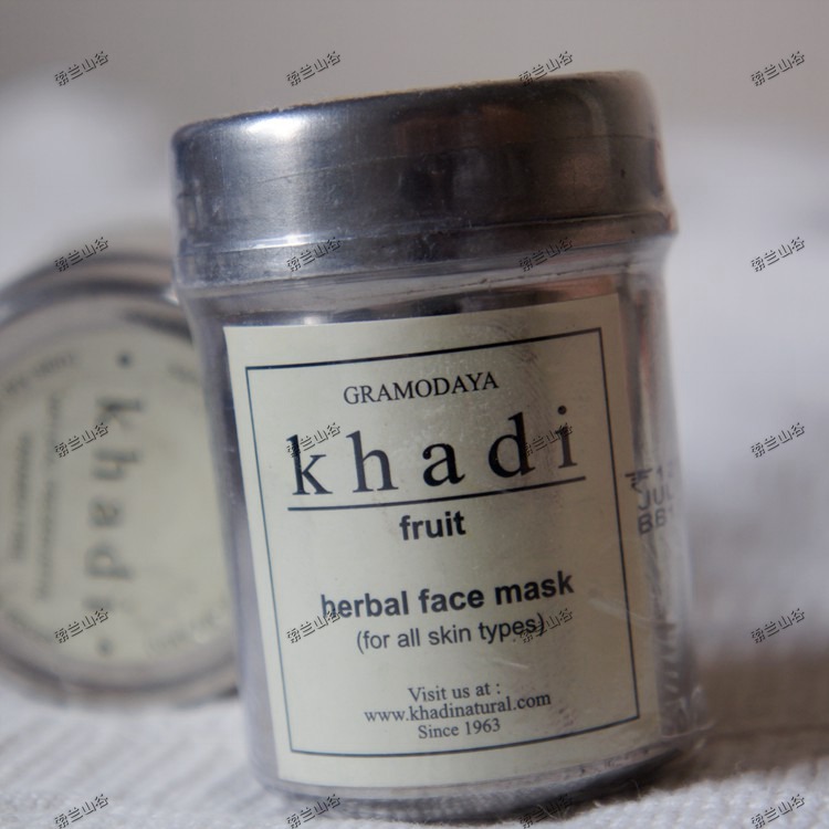 印度面膜粉Khadi friut mask混合水果软膜粉补水保湿进口包邮植物