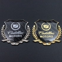 Cadillac car sticker XT5 ATSL XTS SRX CTS CT6 modified special side scale solid metal labelling