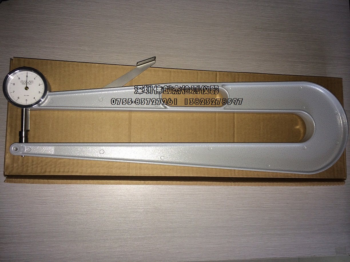 Italian CALATI caliper leather thickness gauge thickness gauge leather thickness gauge throat