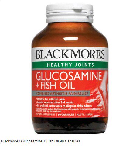(Australian Direct Mail) Blackmores Viosteum Glucosamine Joint Ringling fish oil capsules 90 grains
