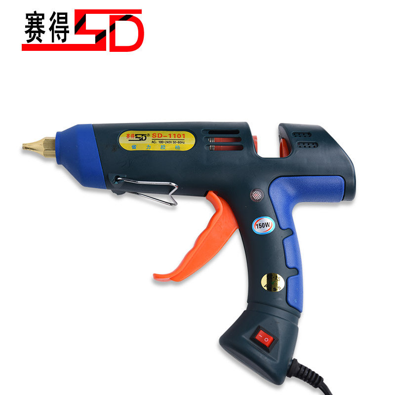 SD - 1101 High power thermoglia gun glass silicone hot melt gun belt switch 100W adhesive rod
