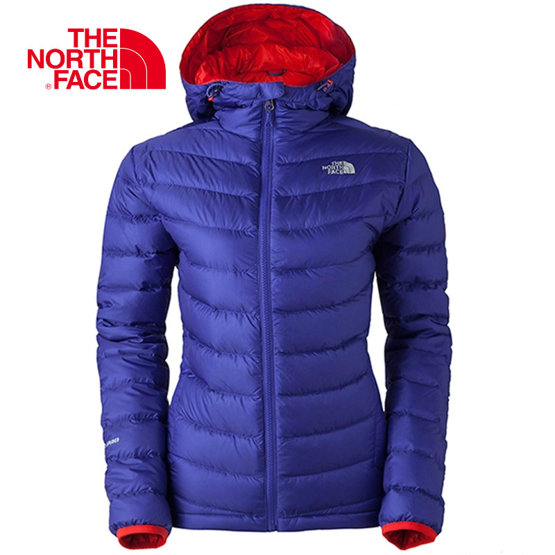 THE NORTH FACE/北面 女款连帽短款修身羽绒服 保暖加厚外套 A2V5