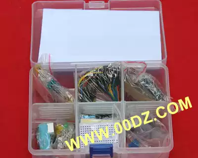 Starter Breadboard electronic production 180 case kit Compatible with 30 sets and fun electronic 180 cases 40 sets of videos