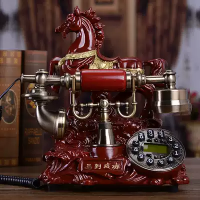 European-style antique telephone fashion creative telephone Retro old-fashioned telephone home living room landline success