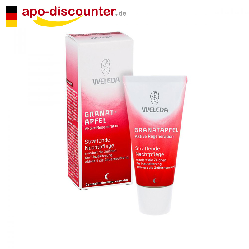 Weleda/维蕾德红石榴紧致晚霜 提拉紧致 减少皱纹德国直邮 30ml