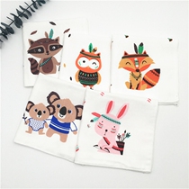 Four-layer gauze spat towel thickened gauze square towel pure cotton handkerchief high density and increased handkerchief washcloth without fluorescent